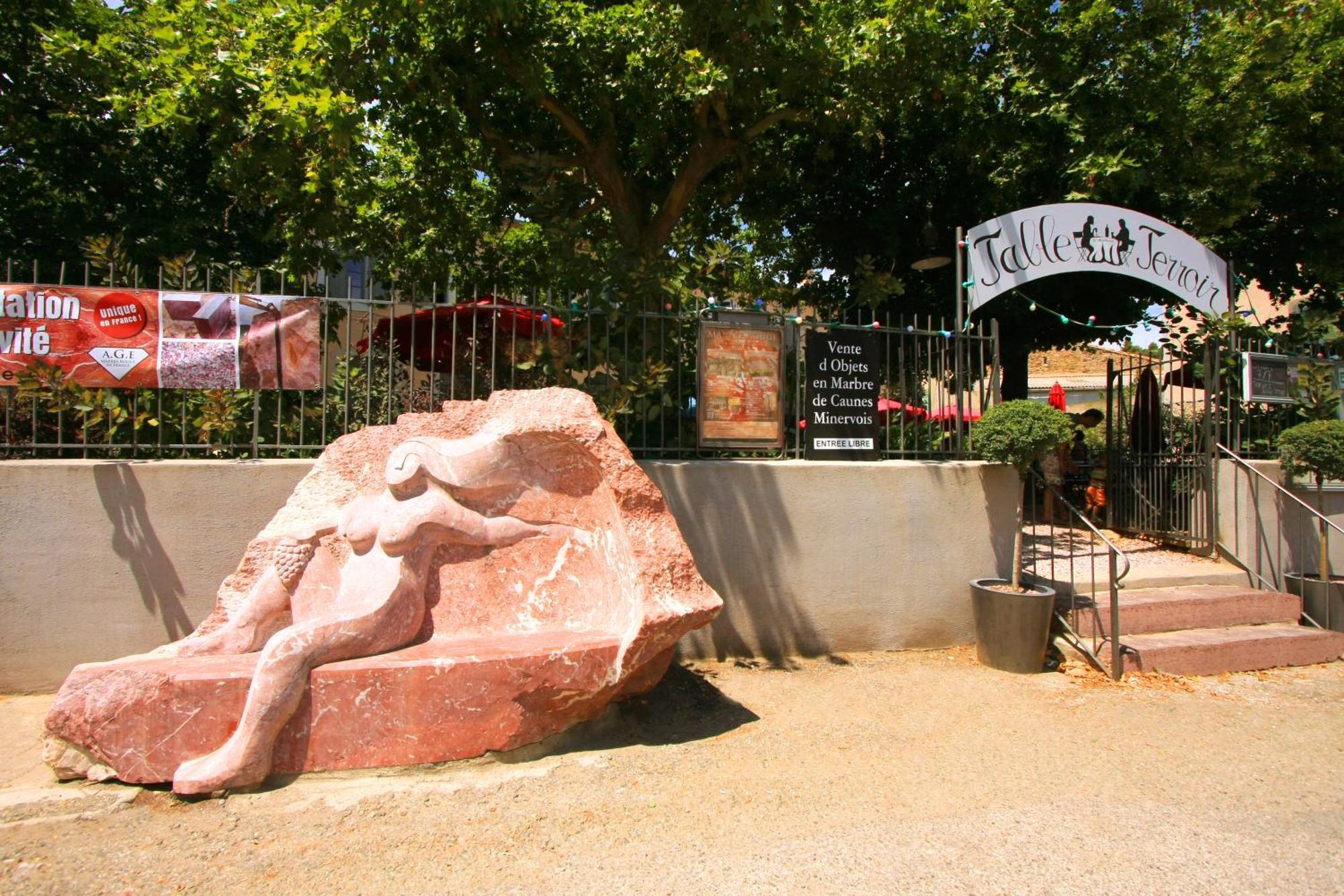 Logis Hotel - Restaurant La Marbrerie Caunes-Minervois Eksteriør bilde